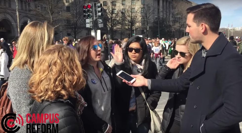 WATCH: Gun control protesters say ban 'assault weapons' — but can't even say what they are