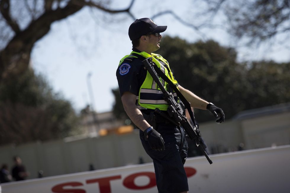 PHOTOS: Armed police, military protect thousands at 'March for Our Lives' gun control rally