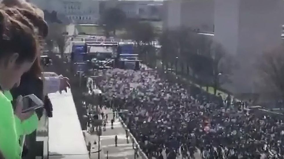 Turnout for D.C. student gun protest march is far lower than originally reported