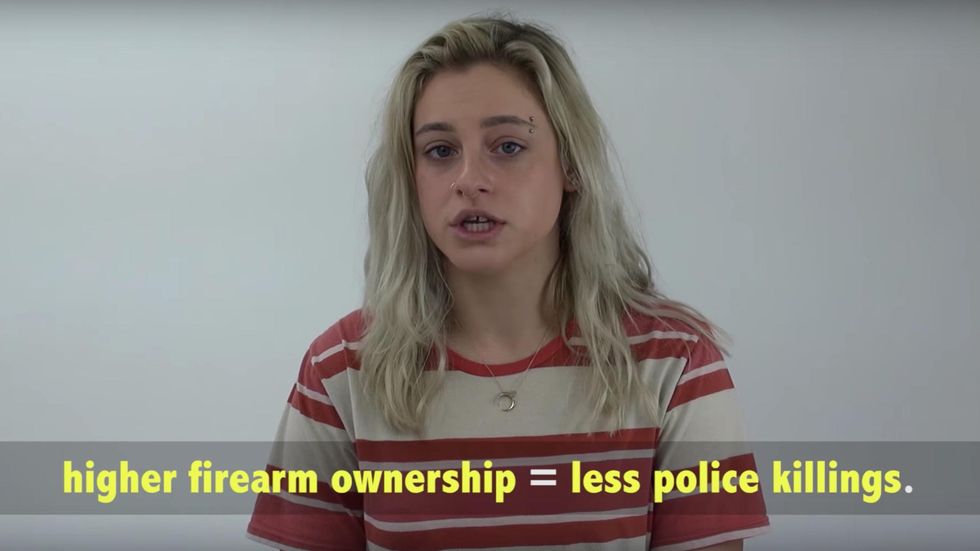 WATCH: Actors read gun control facts that don't fit liberal agenda. Their reactions are priceless.