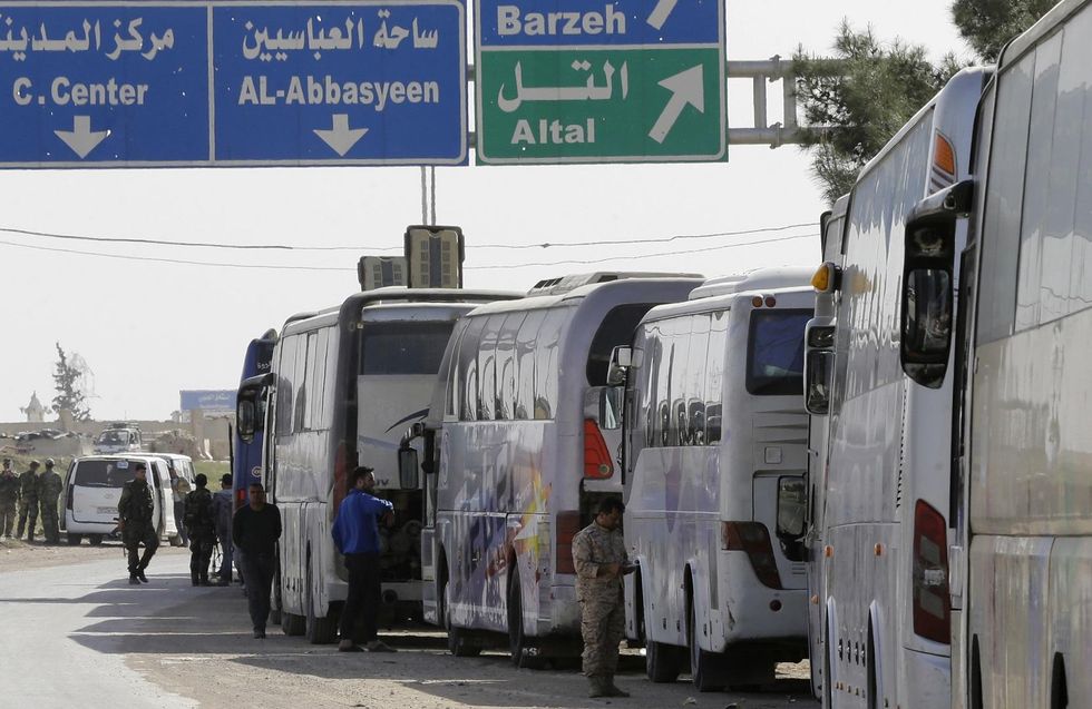 Most rebels evacuate Ghouta;  Assad regime poised for biggest win since Aleppo in 2016