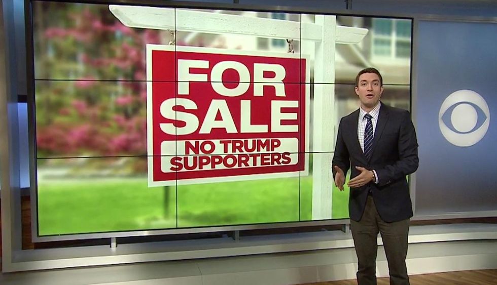 Home for sale with one stipulation: 'No Trump supporters' wanted as buyers