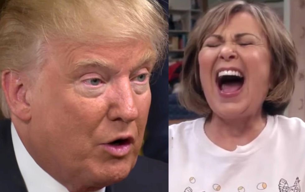 Roseanne Barr got a phone call from President Trump - here's what he told her
