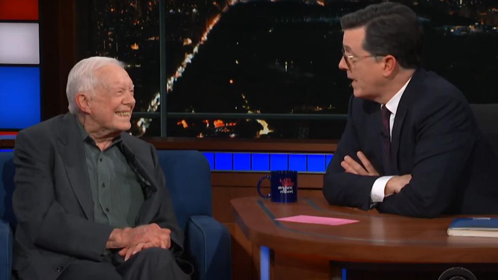 Former President Jimmy Carter implies Trump is a jerk, then says he prays for him