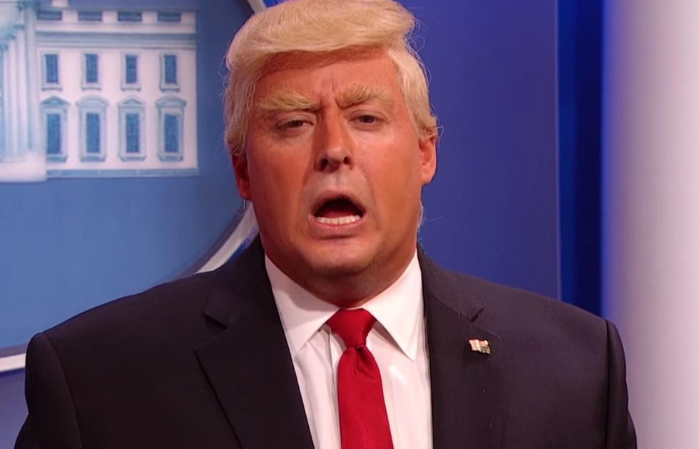 Trump impersonator says liberals are being hypocrites - and it's backfiring on them