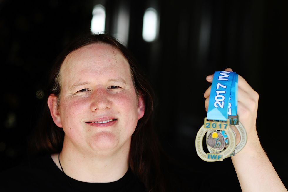 Transgender female competes in weightlifting competition in spite of 25 percent advantage