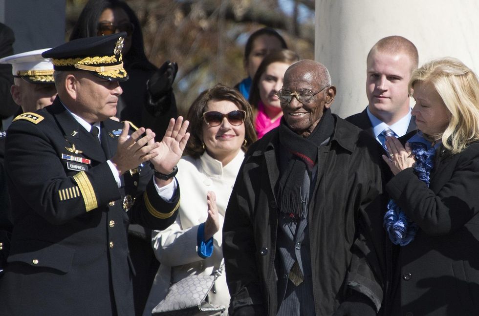 Oldest living World War II veteran gets a trip to DC just before his 112th birthday