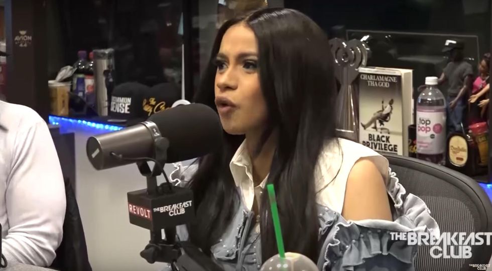 WATCH: Rapper Cardi B asked why she didn't abort her baby. Her response won't make feminists happy.