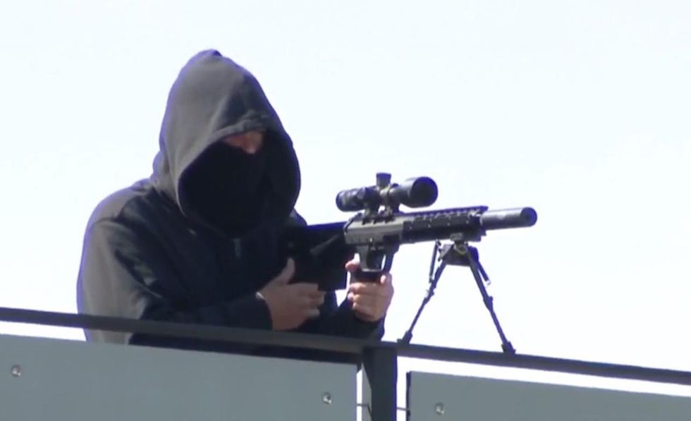 Rooftop sniper in TV pilot angers Chicago parents — as production takes place near several schools