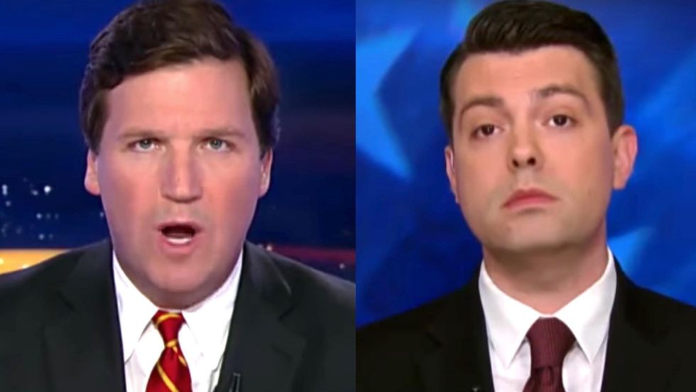 Tucker Carlson defends skepticism about Syrian chemical attack in very heated debate