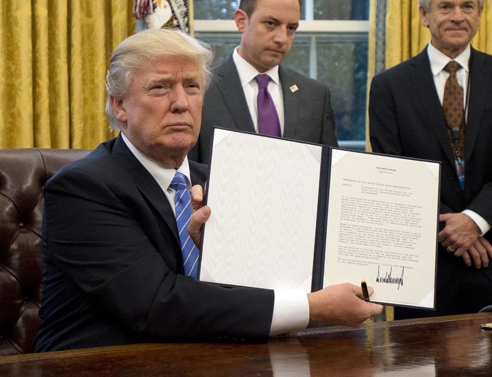 Trump considers rejoining Trans-Pacific Partnership