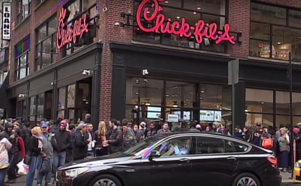 Chick-fil-A in NYC ripped as 'creepy infiltration' with side of 'pervasive Christian traditionalism