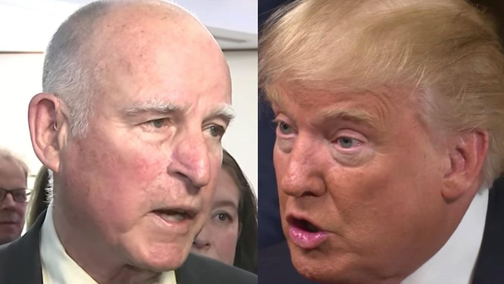Governor Jerry Brown accuses Trump of 'war on California' - here's why