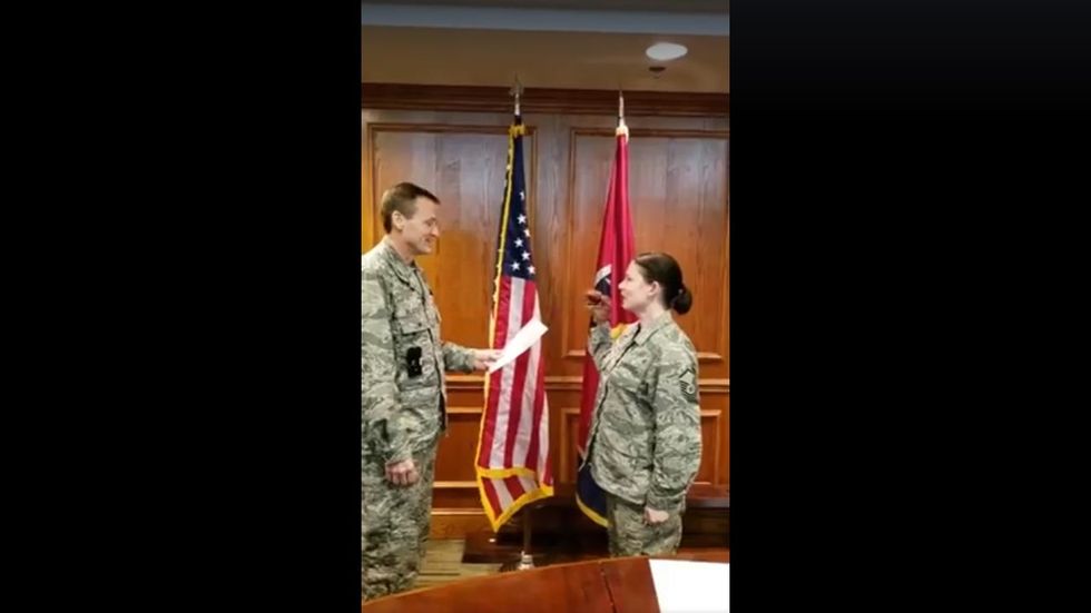Tennessee Air National Guard members disciplined for using dinosaur hand puppet during oath