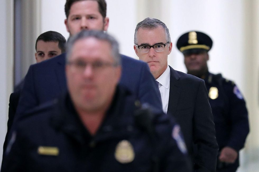 Justice Dept Inspector General issues a criminal referral for Andrew McCabe