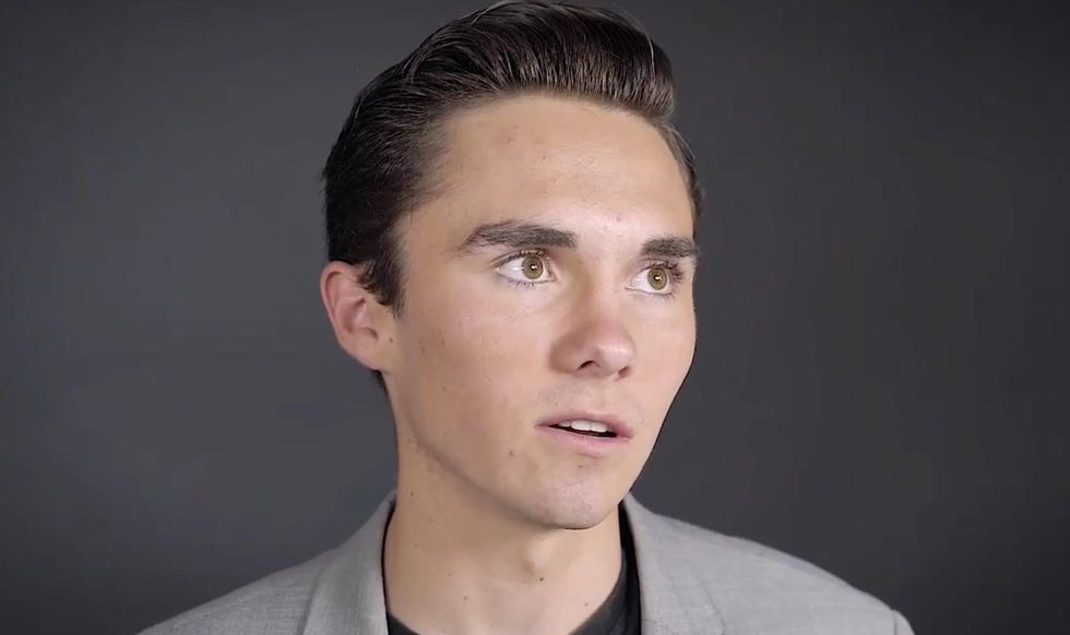 David Hogg was asked how to overcome right-wing ‘bullies’ - here's his surprising response