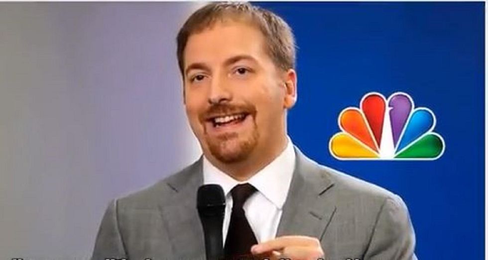 Chuck Todd gets questioned about hypocrisy - his wife's company has been paid millions by Democrats