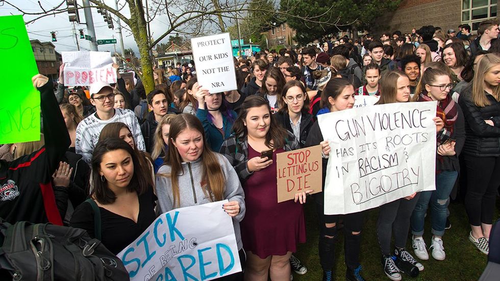 Texas student hit, killed after attempting to cross highway during National School Walkout