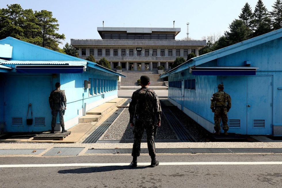 Ahead of talks, South Korea stops blaring propaganda over the border into North Korea