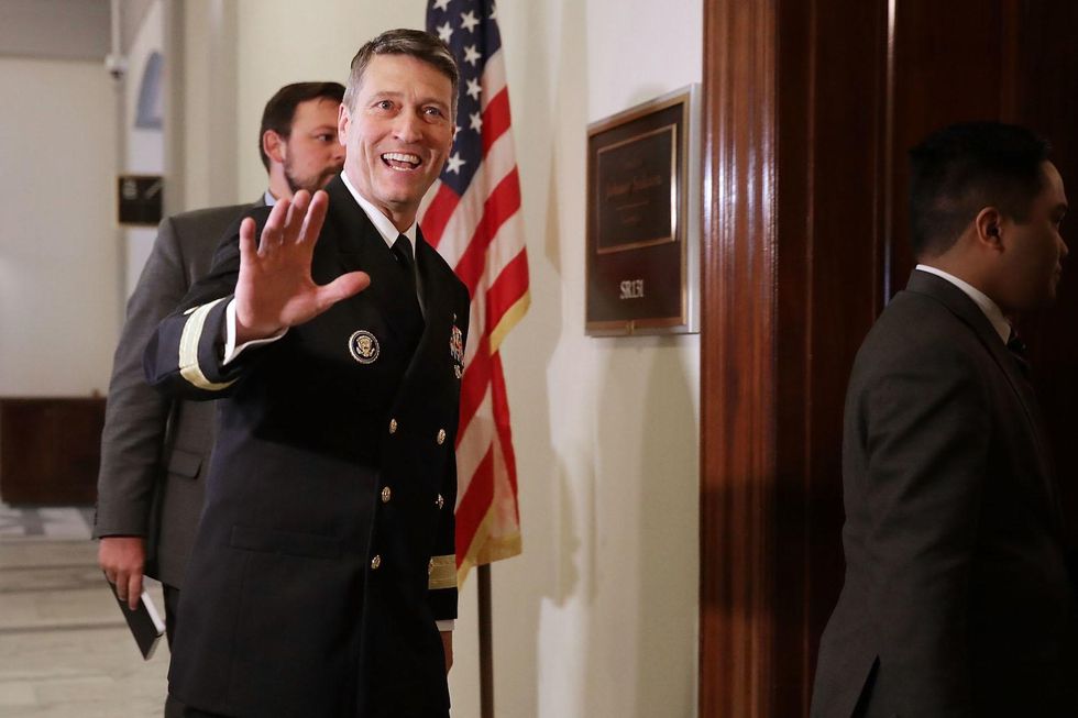 Trump gives his VA nominee Ronny Jackson option to drop out of confirmation process