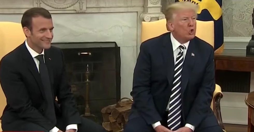 Trump glares at reporter for asking a 'stupid question' - here's what he asked