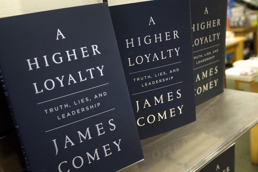 Numbers for Comey’s initial book sales are in. They dwarf Hillary's and other best-sellers.