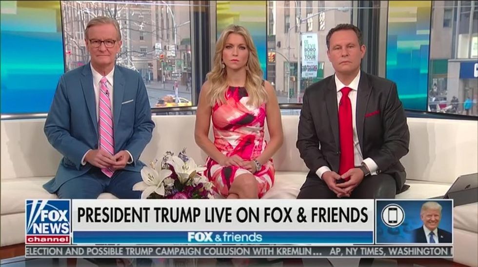 Trump lashes out against Department of Justice during 'Fox & Friends' interview