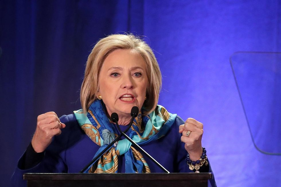 Hillary Clinton demands change to campaign finance laws - through a tweet