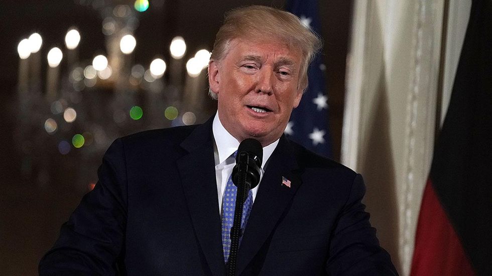 Trump tells supporters Republicans must retain House majority or he could face impeachment