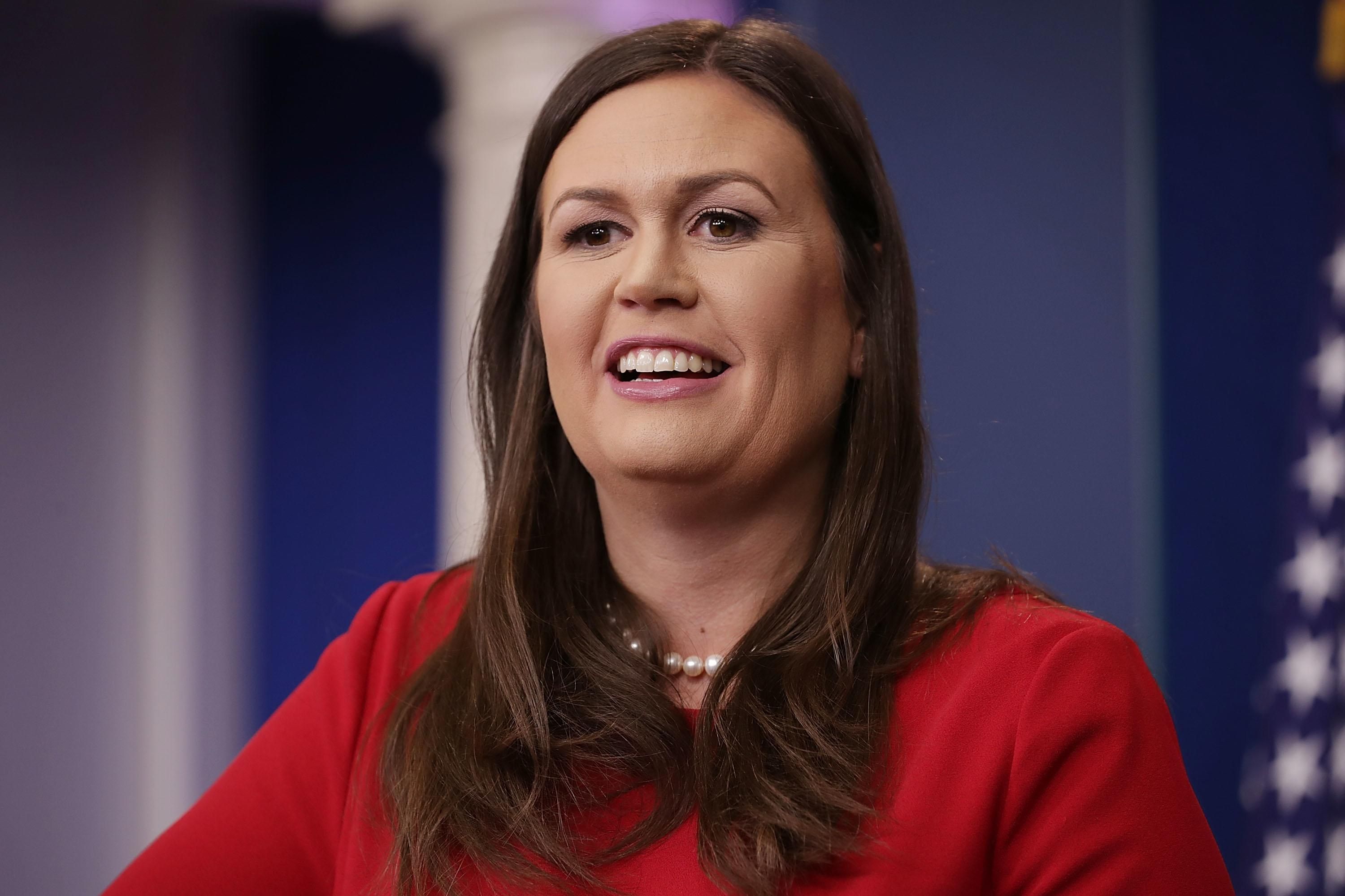 Sarah Huckabee Sanders offers a powerful response to comedian's attack...