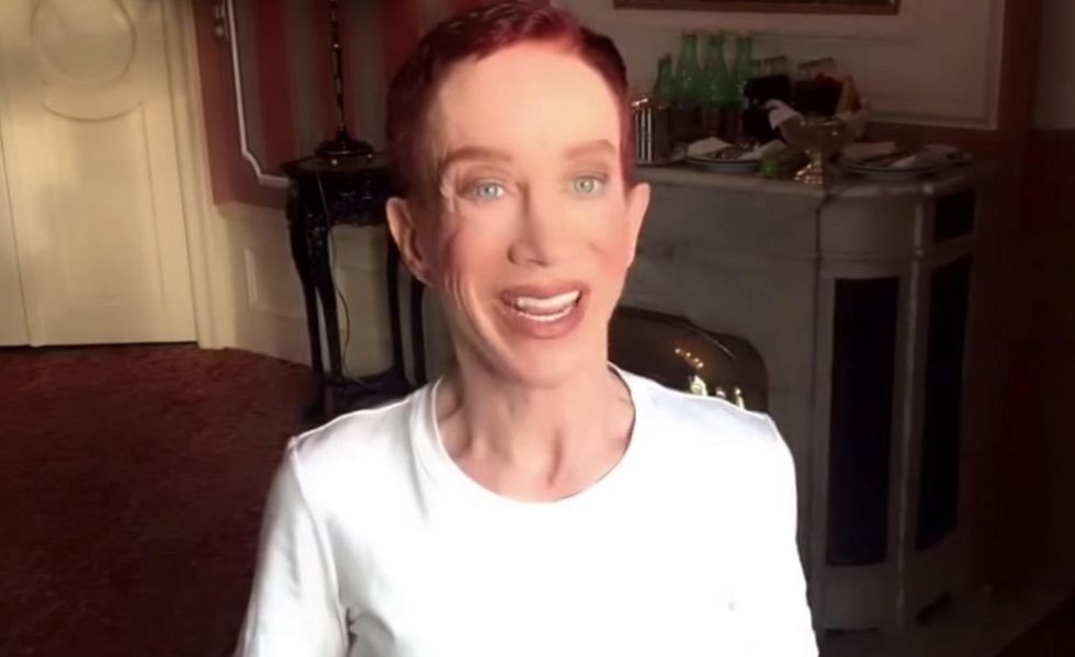 Kathy Griffin got into an expletive-laden argument with Trump official at WHCD