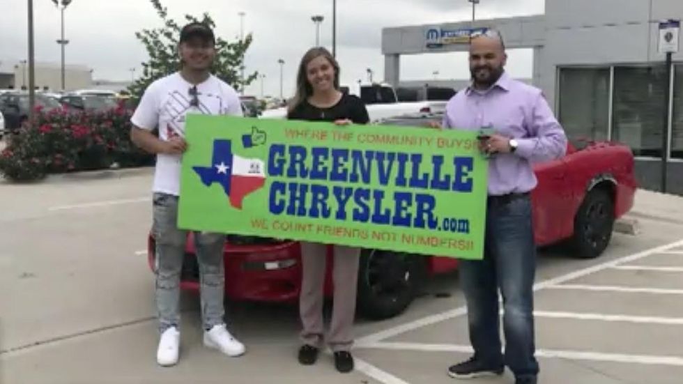 Good Samaritan teen who received free car after his was stolen keeps paying it forward