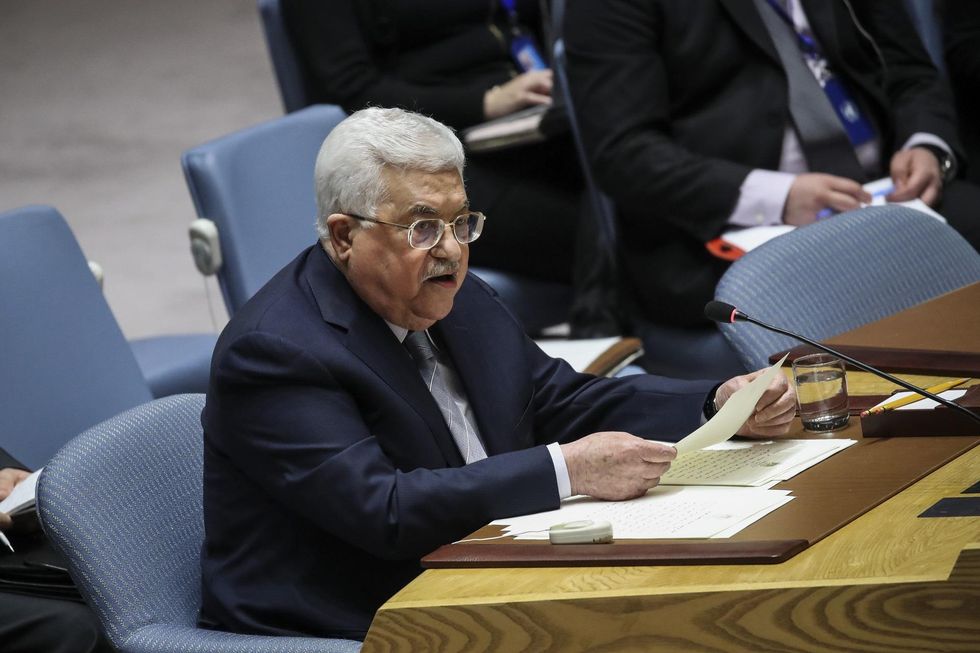 Palestinian president apologizes for anti-Semitic speech