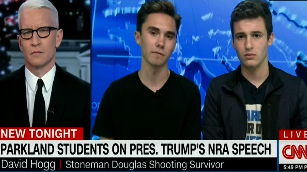 Parkland mass killing survivor calls Trump 'professional liar' following his NRA speech in Dallas