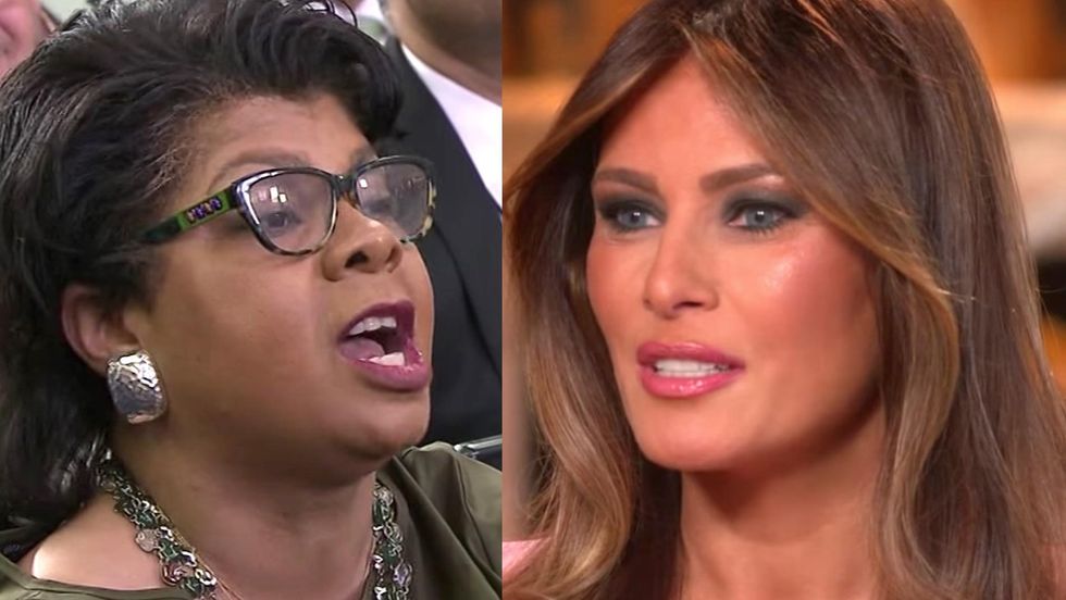 Reporter April Ryan just made a bizarre accusation against Melania Trump