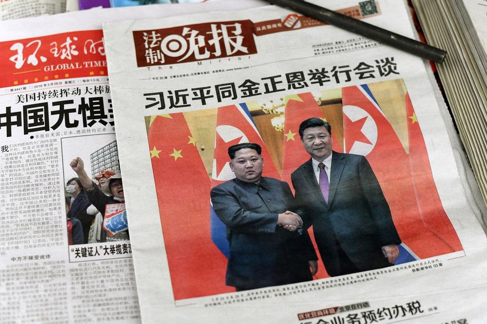 Ahead of his meeting with Trump, Kim Jong Un meets with China’s president