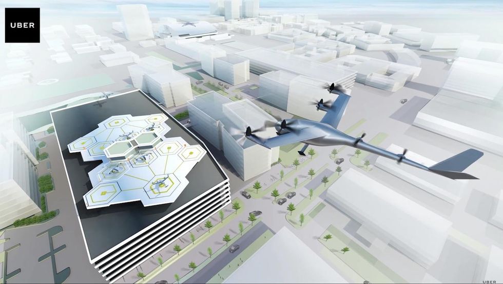 Uber releases plans to test flying taxi service in Texas, will launch service within five years