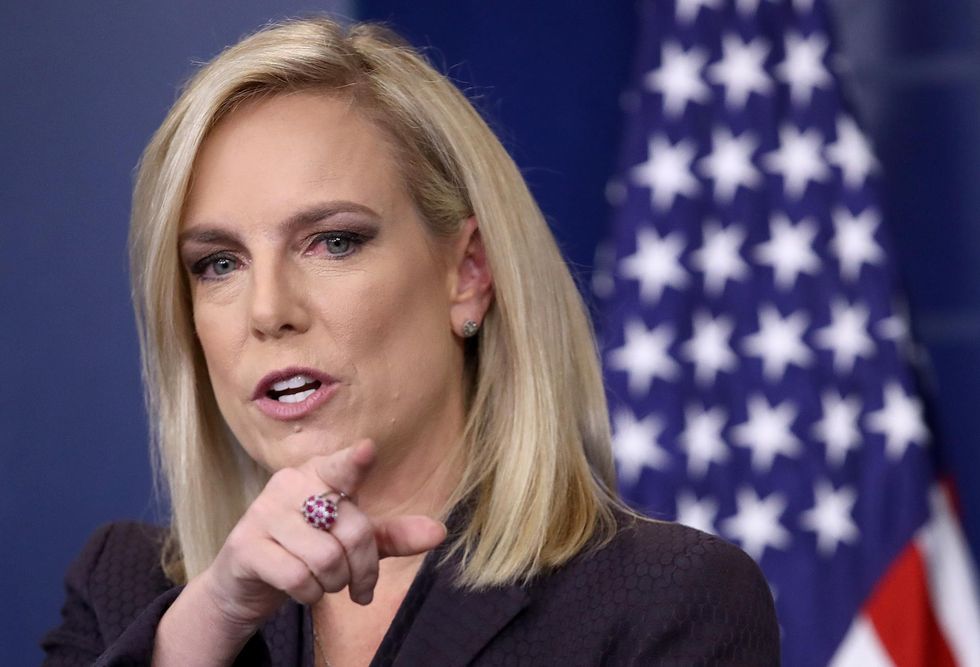Here's what Homeland Security chief said about report that Trump 'berated' her over immigration