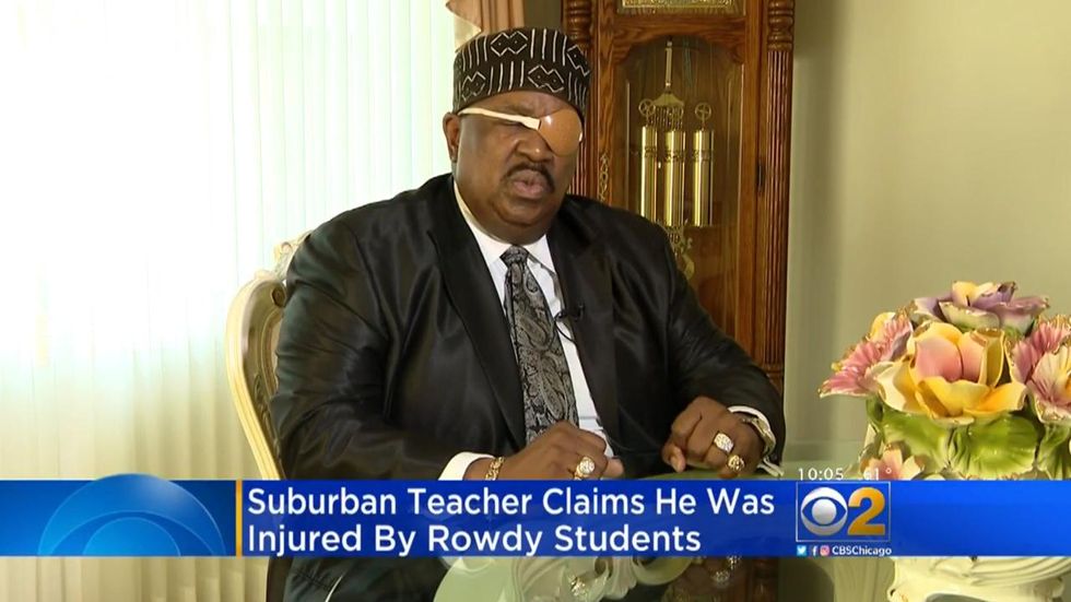 Substitute teacher now wearing eye patch after outburst in 'out-of-control' middle school classroom