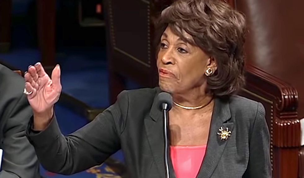Maxine Waters blows up on floor of Congress after Republican cites Trump slogan