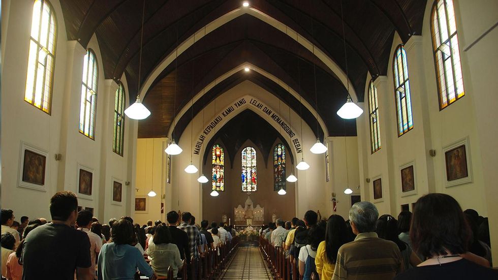 ISIS-led terrorist attacks on three Christian churches in Indonesia leave 13 dead, 40 wounded