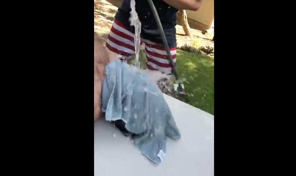 WATCH: Former Green Beret, UFC fighter gets waterboarded on live video to prove it isn't torture