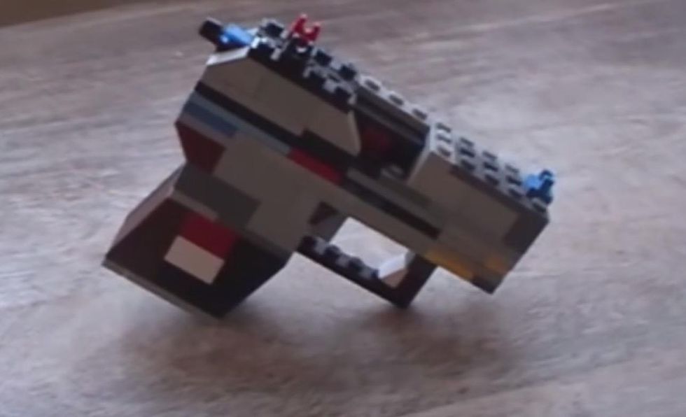 Student builds toy gun out of Legos and points it at other kids — then police are called