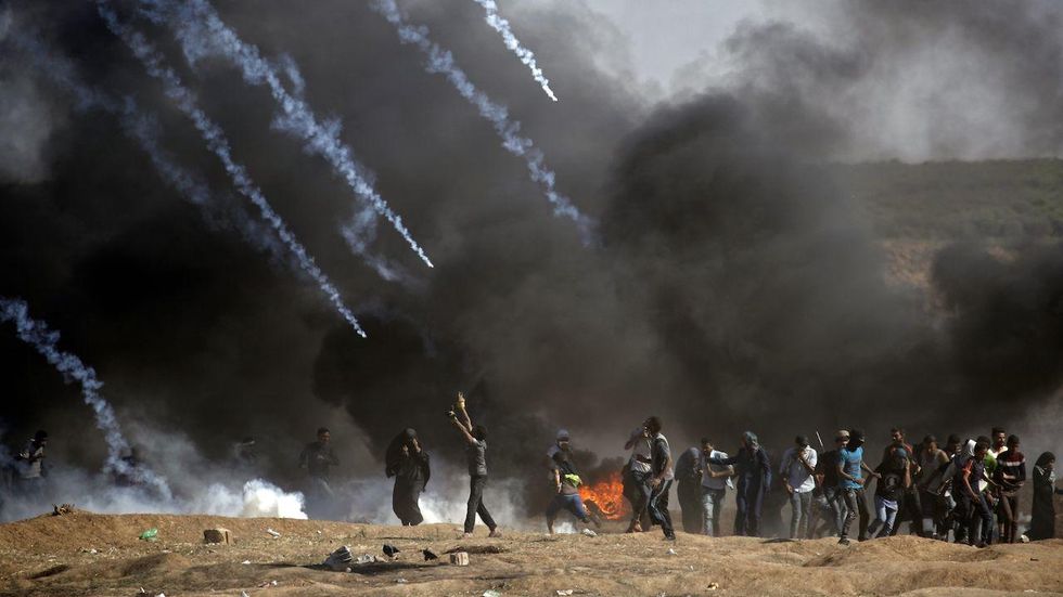 At least 55 killed at Gaza border; US defends Israel's 'right to defend itself