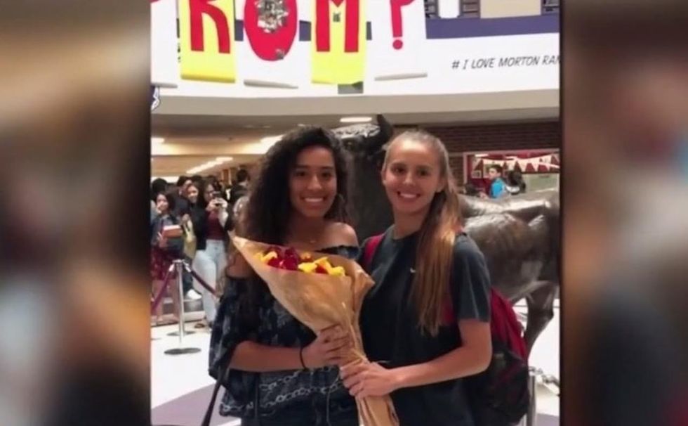 HS lesbian couple wonders if bigotry cost them spots on prom court. Then the truth emerges.