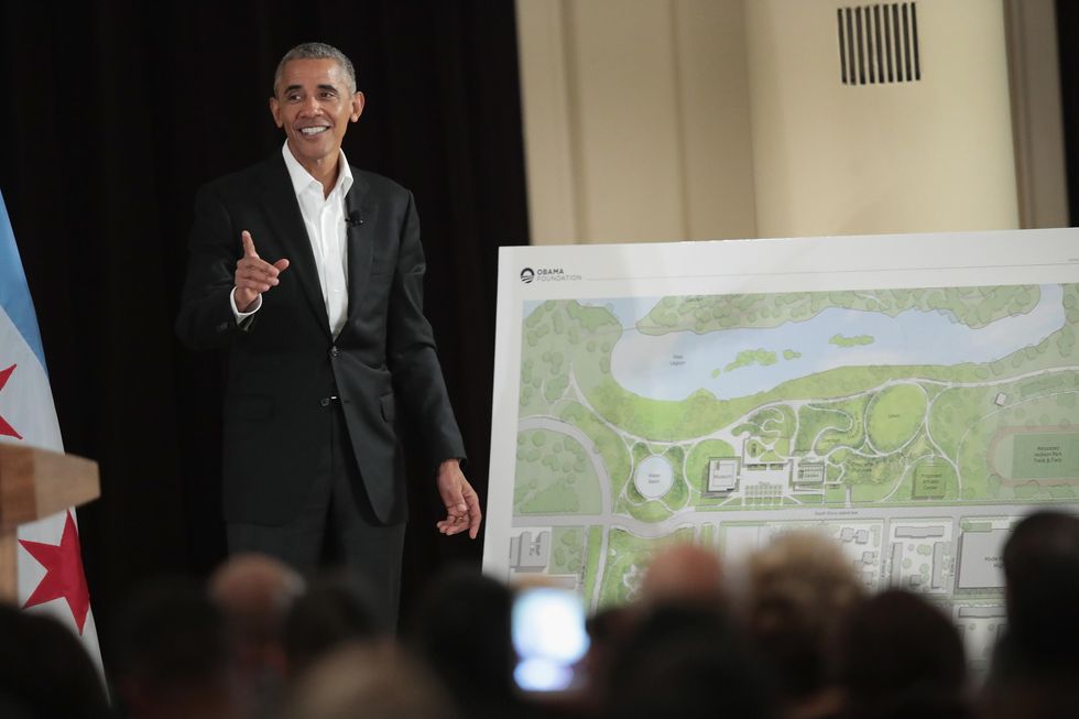 Lawsuit accuses Obama Foundation of 'institutional bait and switch' over presidential library plans