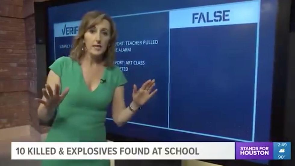 Media push gun control narrative after Santa Fe massacre. Local Texas reporter debunks the lies.