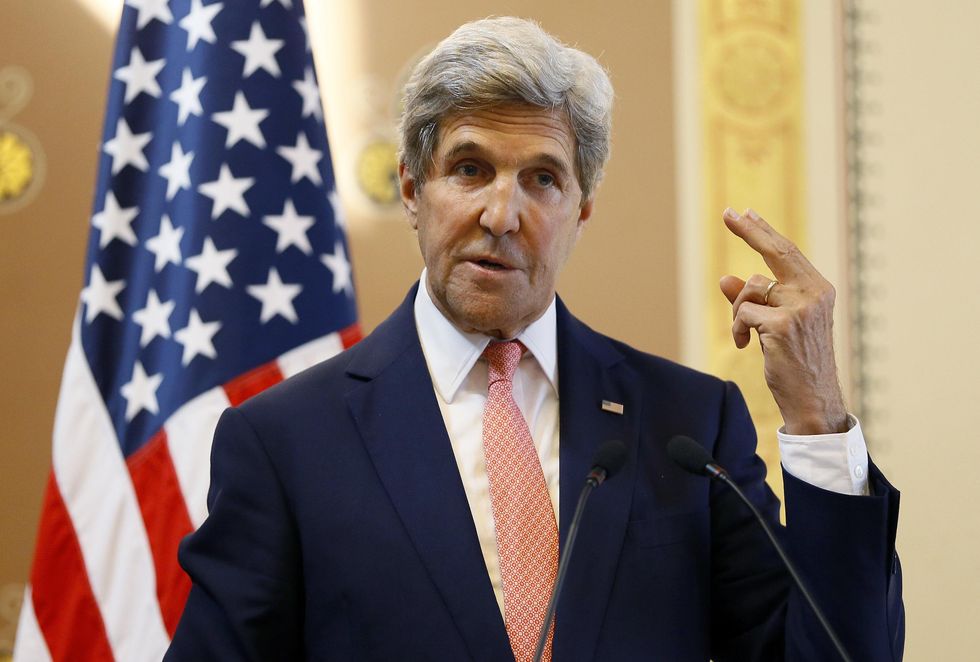John Kerry personally undermines Trump's 'America First' policy in Middle East speech