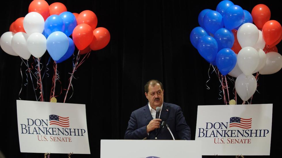 WV-Sen: Don Blankenship lost the GOP primary, but he might still appear on the November ballot