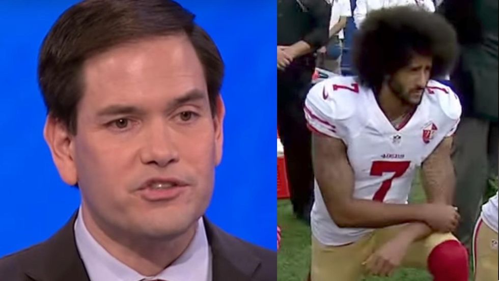 Marco Rubio has a shocking statement on Colin Kaepernick - here's what he said